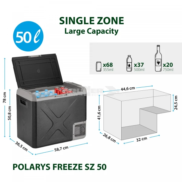 Frigo Congelatore Portatile Brunner Polarys Freeze SZ 50 - immagine 20