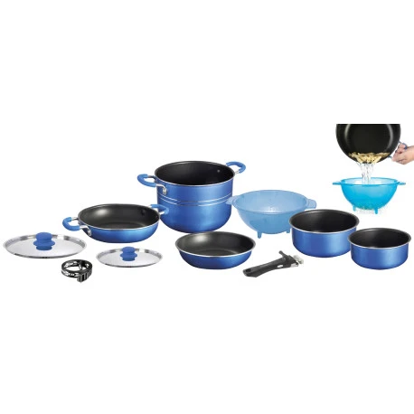 Set Pentole Brunner Skipper 9 + 1 Ø 24 Cm